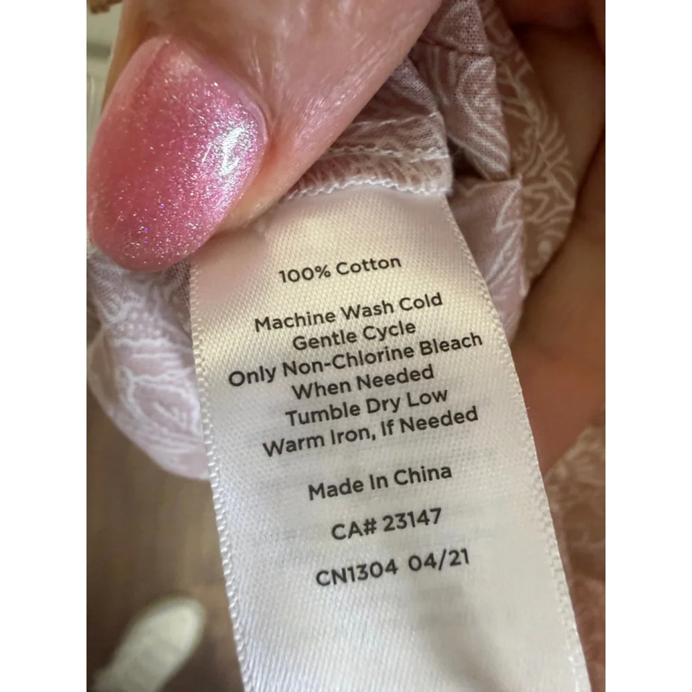 Haven Well Within Floral Camisole Tank Top M NWT Organic Cotton Buttery Soft